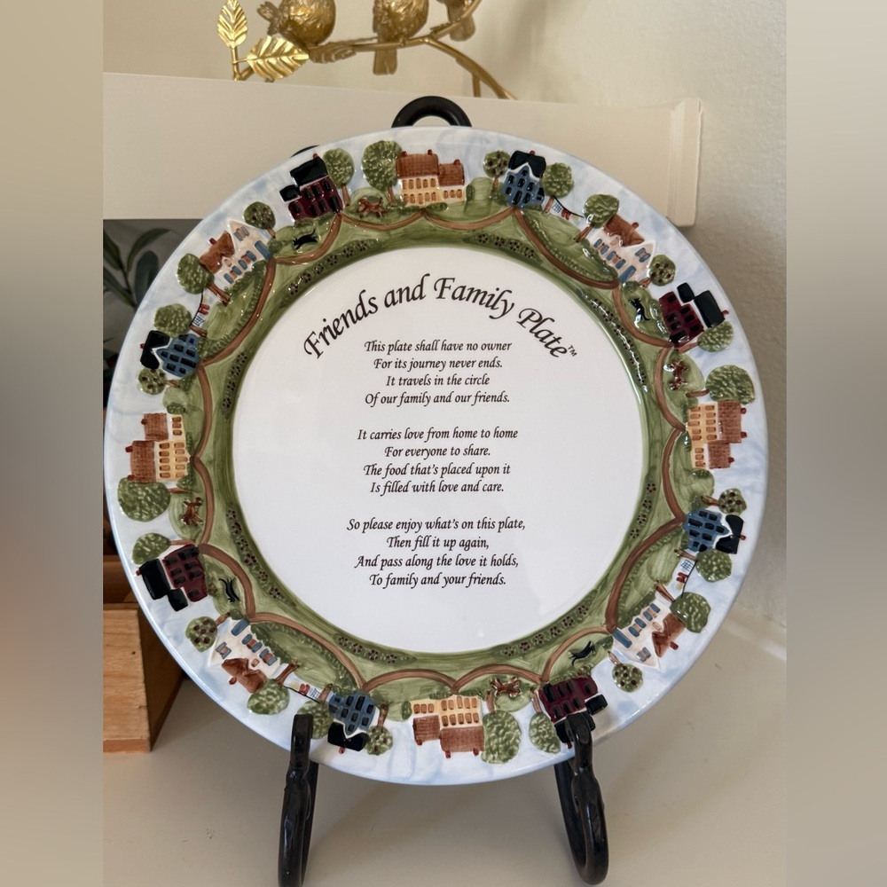 Friends and family plate